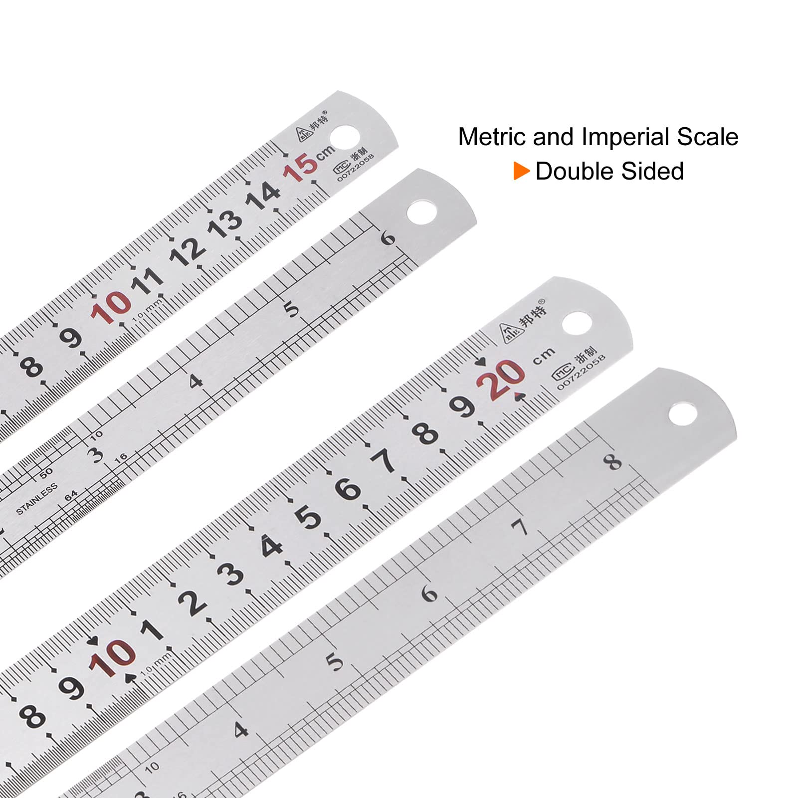 サイズ確認用ページ　20センチ Amazon.co.jp: uxcell 直定規セット 15 cm x 19 mm & 20 cm x 25